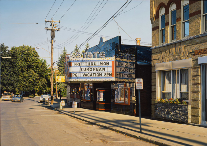 Davis Cone, State/Indian Summer, 2012, digital print and silkscreen, 25 3/4 x 37 1/4 inches (image), 31 1/2 x 42 1/2 inches (paper), Edition of 50