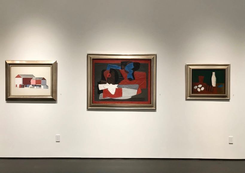 installation photo: Landmarks of 20th Century American Art, Forum Gallery, New York, NY, November 8, 2018 - February 2, 2019
