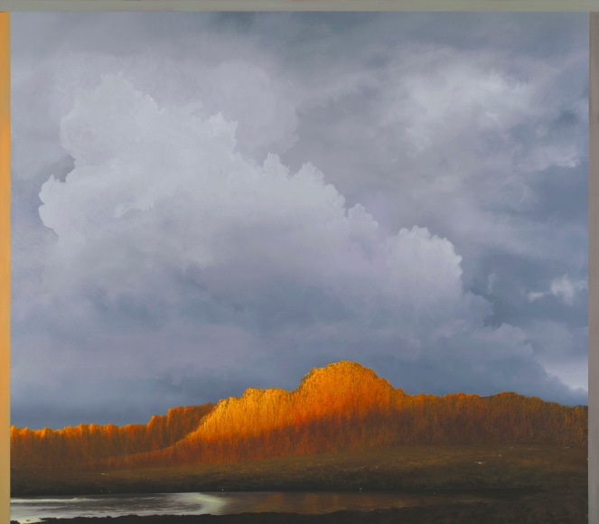 tula telfair, Pleasure Was Considered Decadent, 2010, oil on canvas, 70 x 80 inches
