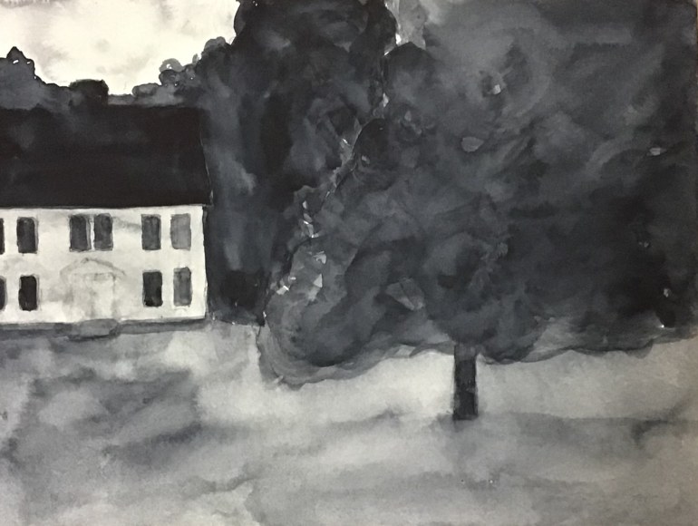 Untitled, 2019 Watercolor on paper, 6" x 8"