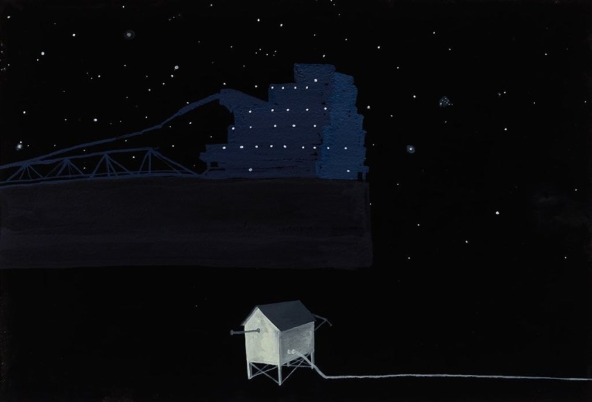 Studies for Little Tube House and the Night Sky