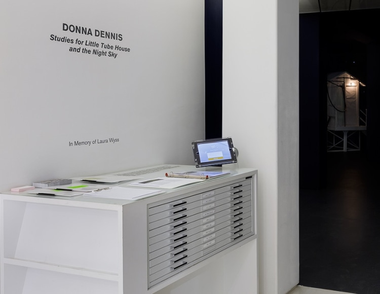 Studies for Little Tube House and the Night Sky, 2015, Installation view