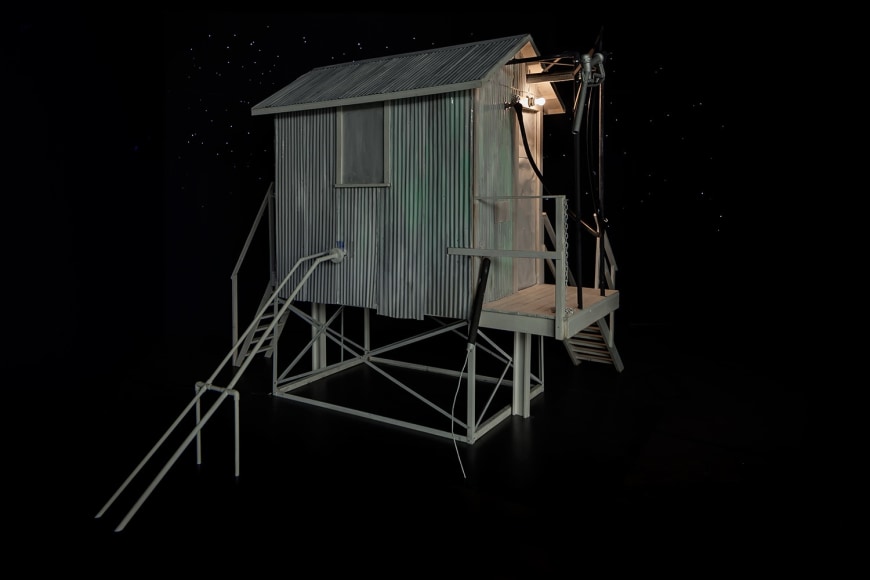 Little Tube House and The Night Sky