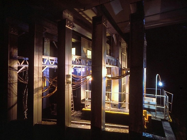 Subway With Silver Girders