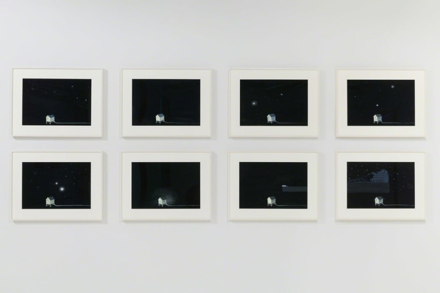 Studies for Little Tube House and the Night Sky