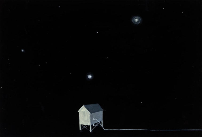 Studies for Little Tube House and the Night Sky