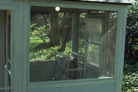Tourist Cabin with Folded Bed