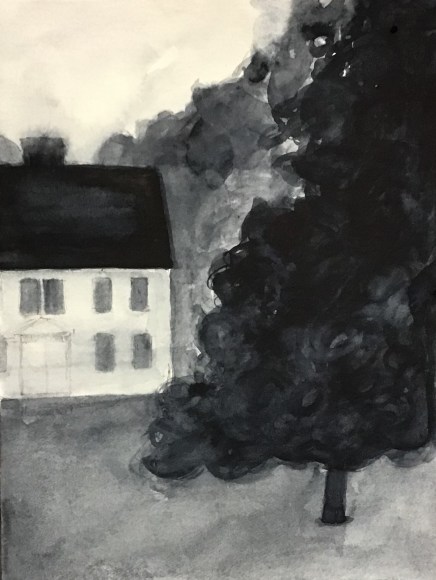 Untitled, 2019 Watercolor on paper, 8" x 6"