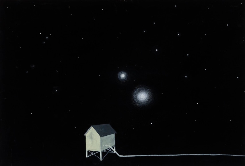 Studies for Little Tube House and the Night Sky