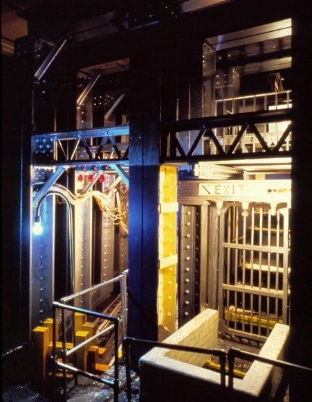 Subway With Silver Girders