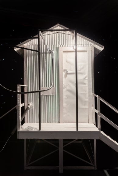Installation view, Little Tube House and the Night Sky, 2015