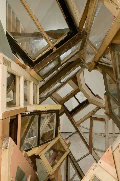 Installation view, Meredith James, Espalier, Marc Jancou, New York, April 17 - May 22, 2010
