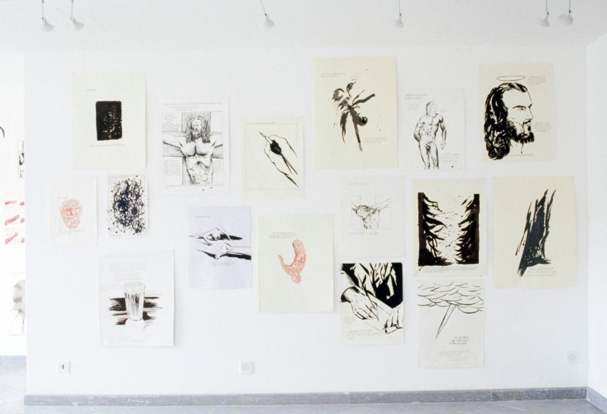  Raymond Pettibon, 	Installation View