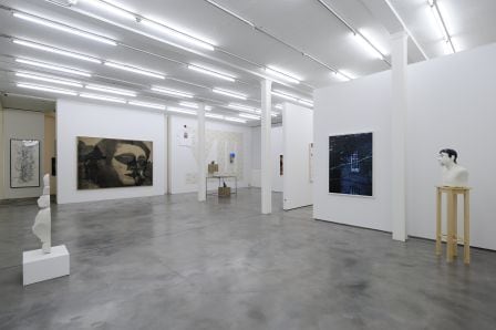 Installation view, In Geneva No One Can Hear You Scream, Blondeau & Cie, Geneva, March 13 - April 26, 2008