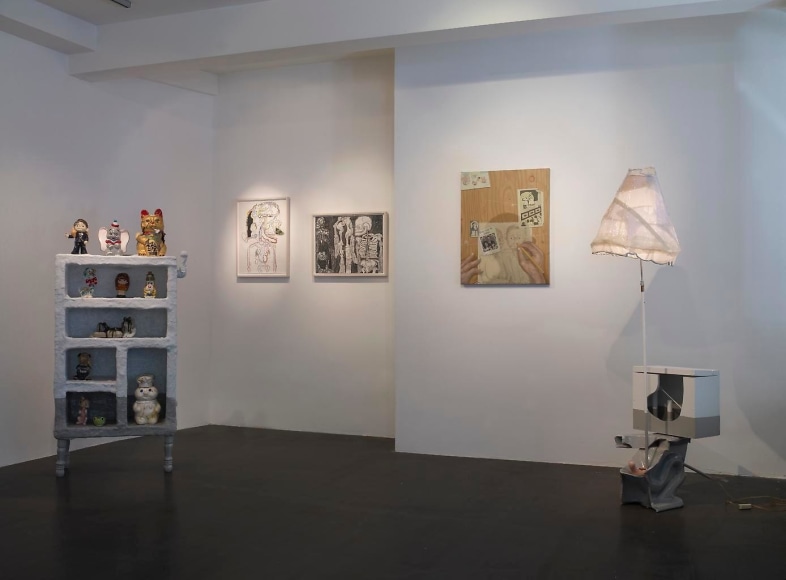  Installation view, Rive Gauche / Rive Droite, Catherine Houard, Paris, September 9 - September 25, 2010