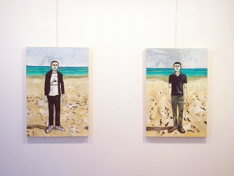  Installation View, Me.di.um, St. Bathelemy, 2006