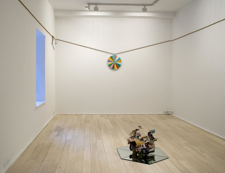 Installation view, Ry Rocklen, Good Heavens, Marc Jancou, New York, March 5 - April 11, 2009
