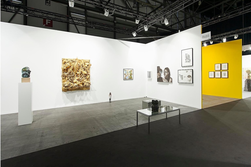  Installation view, Marc Jancou at Artgen&egrave;ve, January 30 - February 2, 2014