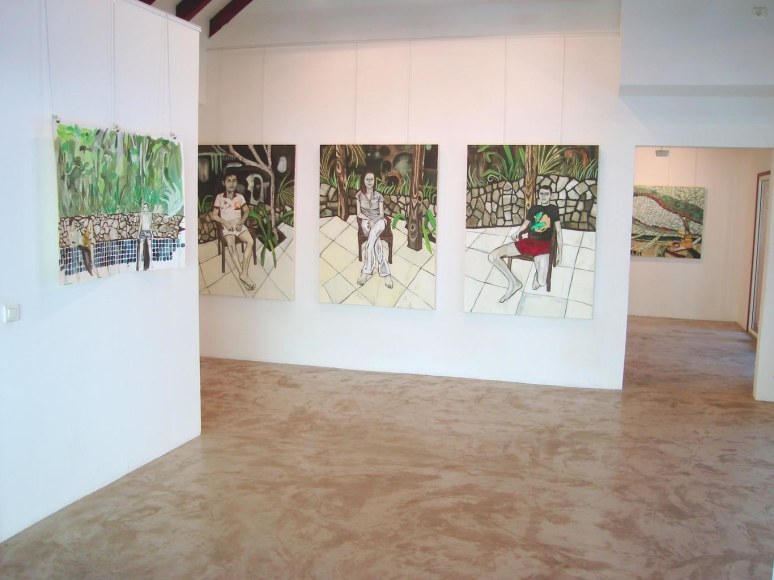  Installation View, Me.di.um, St. Bathelemy, 2006