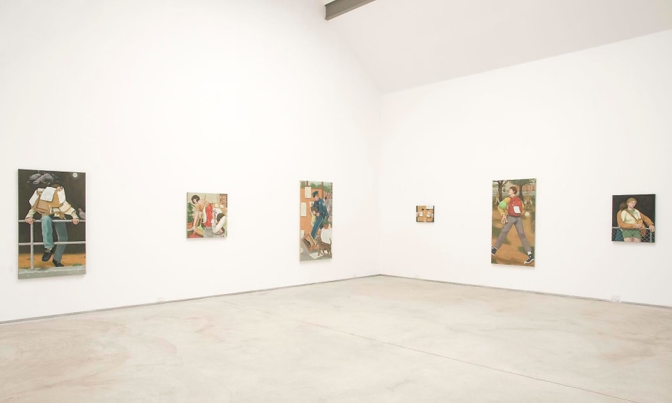  Installation view, Michael Cline, Fifth Column, Marc Jancou, New York, September 10 - October 30, 2009