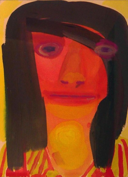  Dana Schutz, 	Untitled