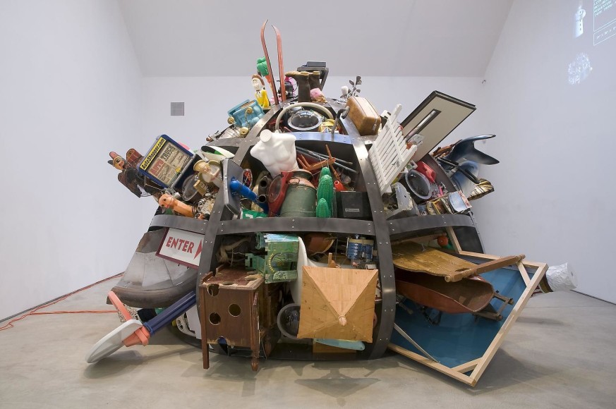 Installation view, Justin Lieberman, The Corrector's Custom Pre-Fab House, Marc Jancou, New York, January 15 - February 21, 2009