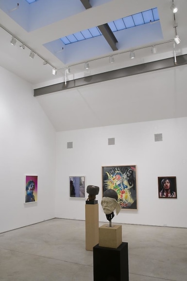 Installation view, Heroes and Villians, Marc Jancou, New York, October 30 - Decmeber 18, 2008