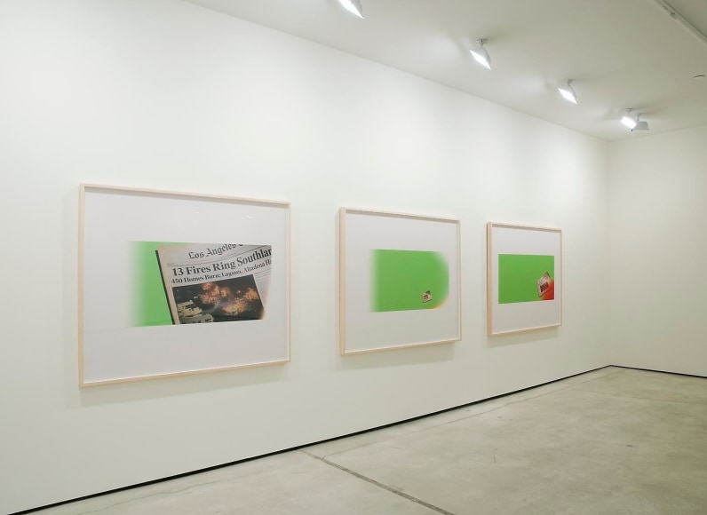  Installation view, Larry Johnson, Frame Tales, Marc Jancou, New York, May 27 - July 2, 2010