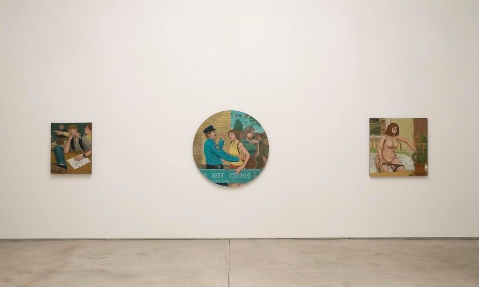  Installation view, Michael Cline, Fifth Column, Marc Jancou, New York, September 10 - October 30, 2009