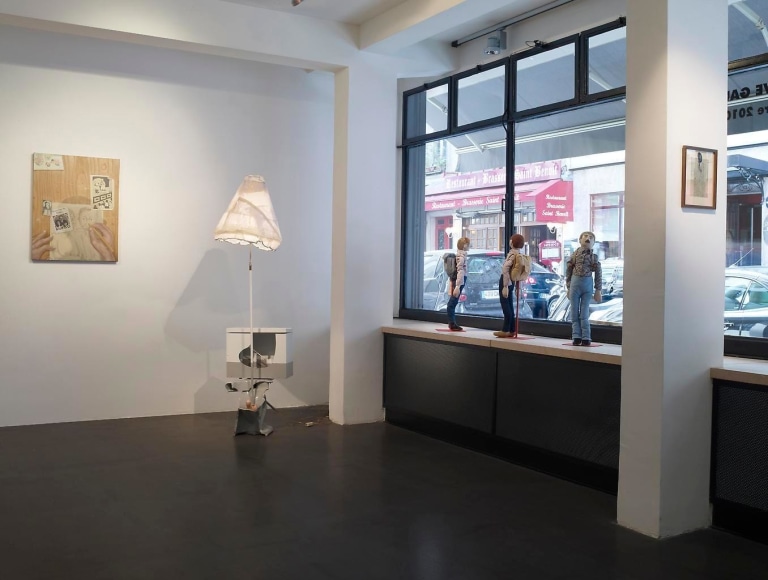  Installation view, Rive Gauche / Rive Droite, Catherine Houard, Paris, September 9 - September 25, 2010