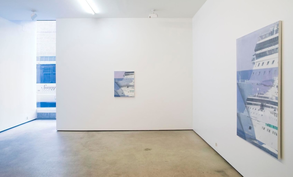Installation view, Alan Michael, Back to the Docks, April 19 - May 25, 2012