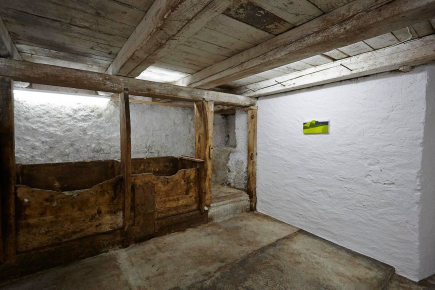  Installation view, Albrecht Schnider, Landschaften, OFFSITE, Rossini&egrave;re, 30 June - 14 September, 2014