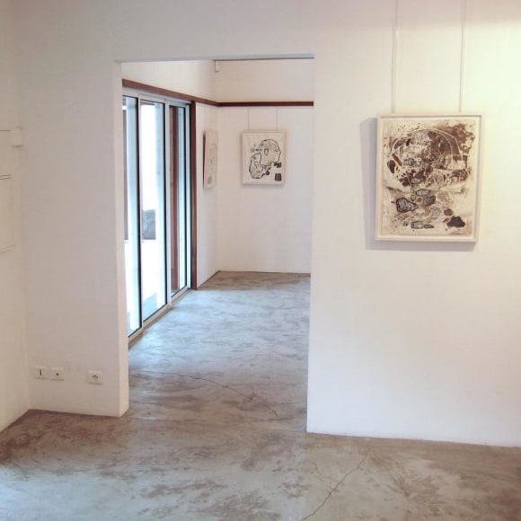  Installation View, Me.di.um, St. Barthelemy, 2007