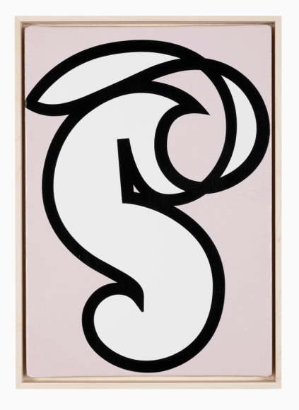 Albrecht Schnider, 	Untitled (Großes S)