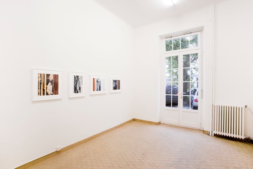 Installation view, Erica Baum, Naked Eye, Marc Jancou, Geneva, November 3 - January 12, 2012