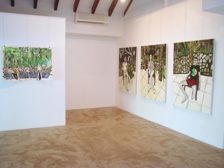  Installation View, Me.di.um, St. Bathelemy, 2006