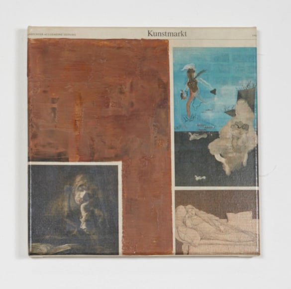  Ian An&uuml;ll, 	Untitled (Series Felt and Chocolate World), 2012