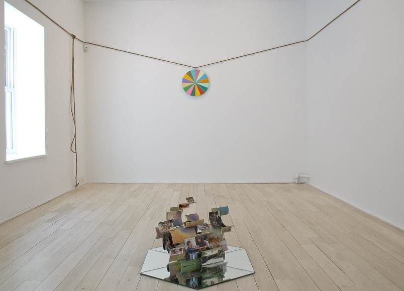Installation view, Ry Rocklen, Good Heavens, Marc Jancou, New York, March 5 - April 11, 2009
