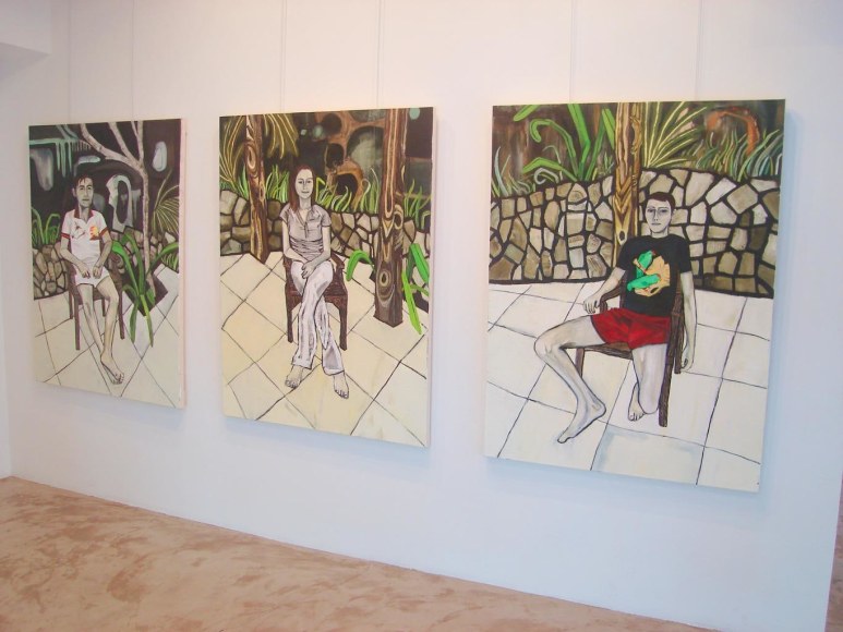  Installation View, Me.di.um, St. Bathelemy, 2006