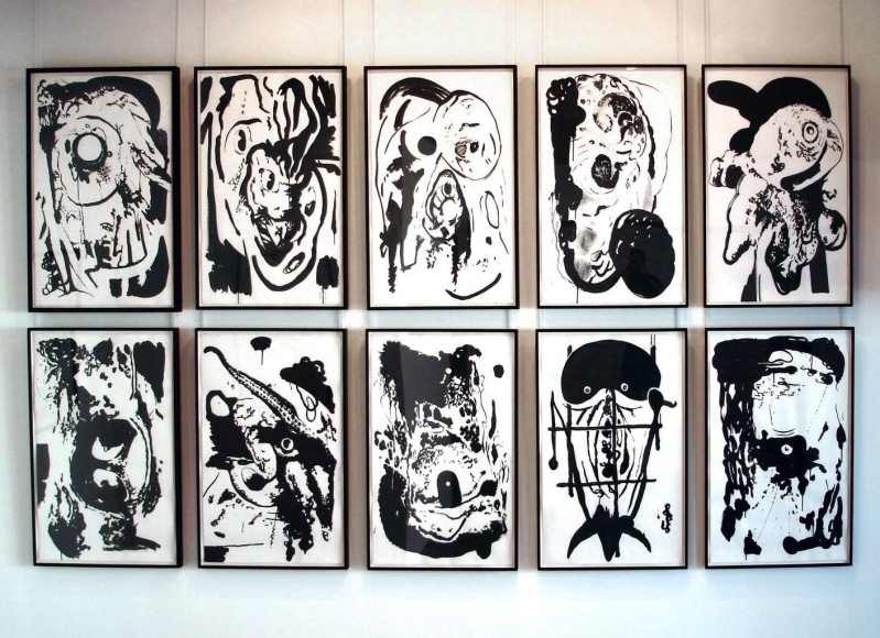 Installation View, Me.di.um, St. Bathelemy, 2005