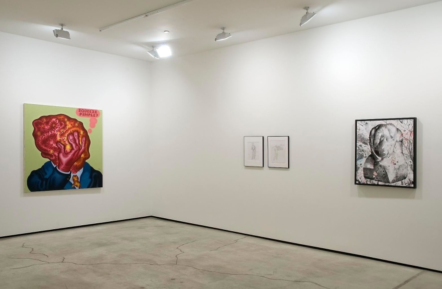 Installation view, Private Future, Marc Jancou, New York, December 9, 2010 - January 29, 2011