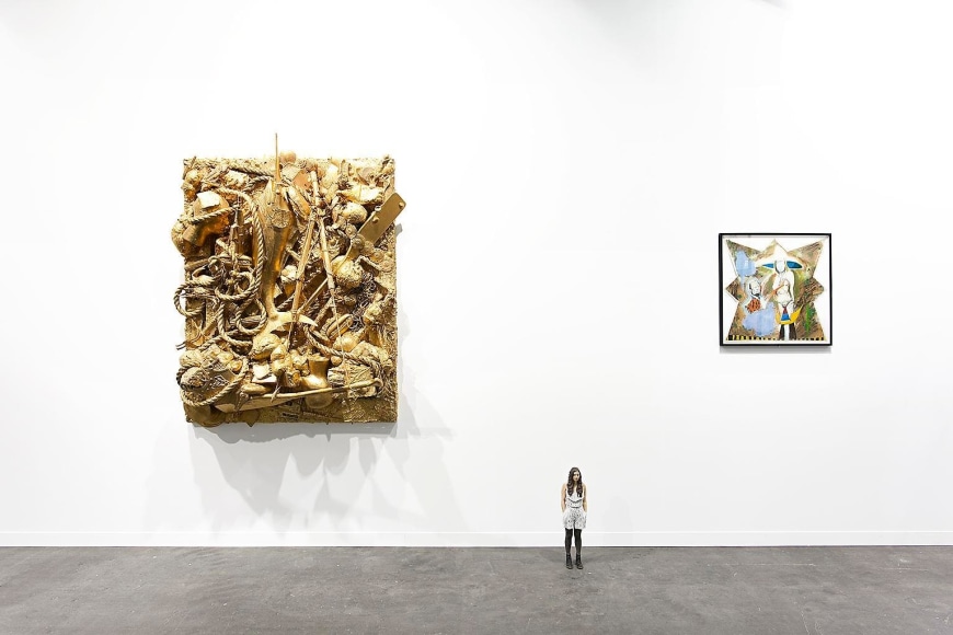  Installation view, Marc Jancou at Artgen&egrave;ve, January 30 - February 2, 2014