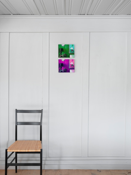 Installation view, Louise Lawler: Is Anybody Home