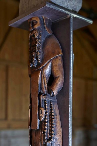  Steven Claydon, H&ouml;lderlin in knapsack, OFFSITE, Rossini&egrave;re, 30 June - 14 September 2014