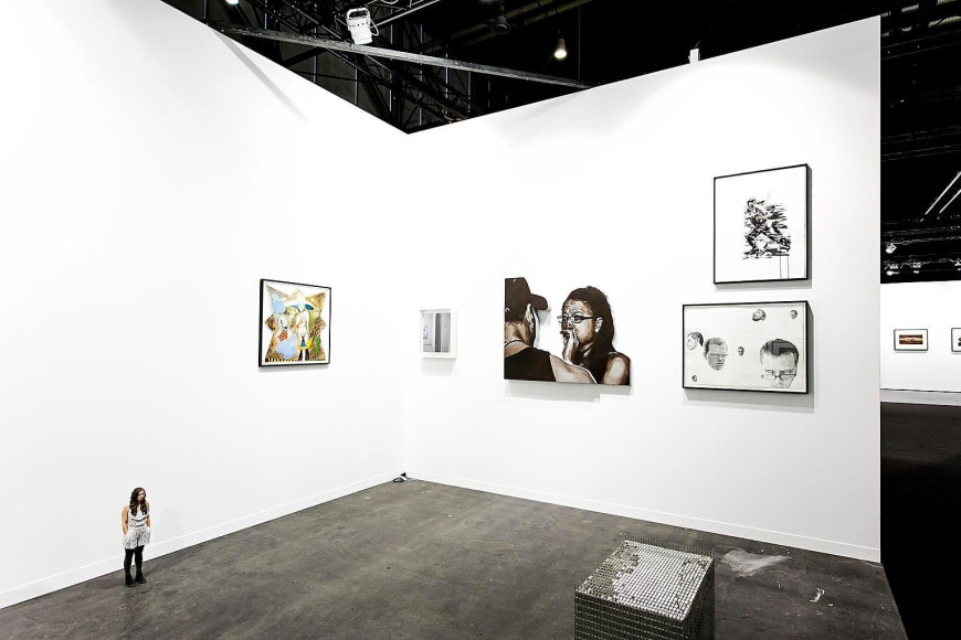  Installation view, Marc Jancou at Artgen&egrave;ve, January 30 - February 2, 2014