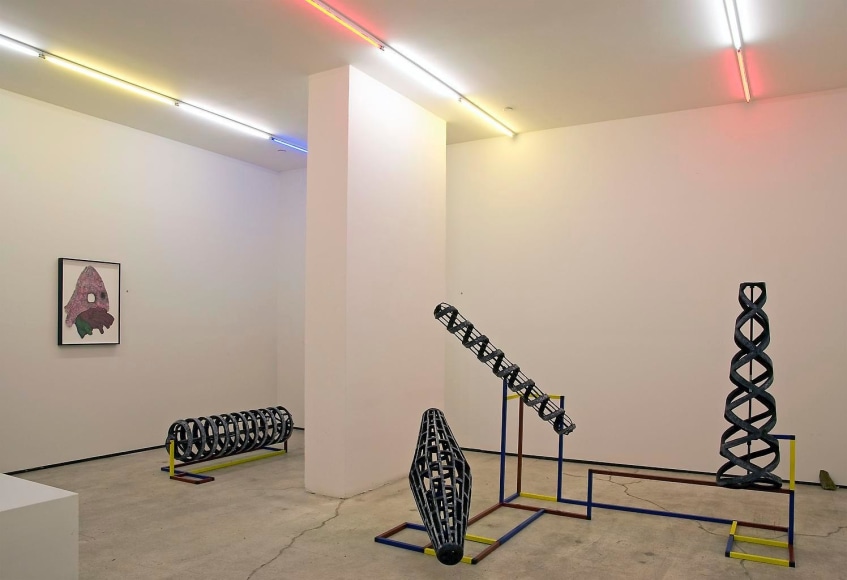  Installation view, Jacques Vidal, Games People Play, Marc Jancou, New York, February 9 - March 12, 2011