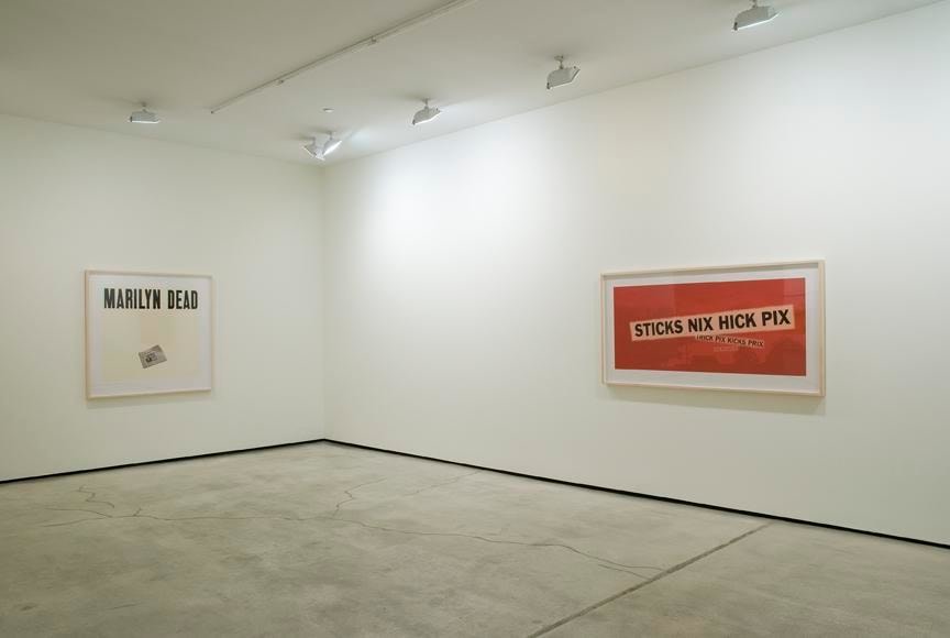  Installation view, Larry Johnson, Frame Tales, Marc Jancou, New York, May 27 - July 2, 2010