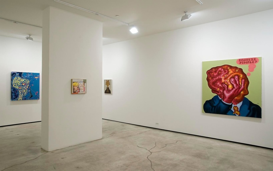 Installation view, Private Future, Marc Jancou, New York, December 9, 2010 - January 29, 2011