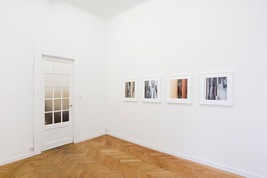 Installation view, Erica Baum, Naked Eye, Marc Jancou, Geneva, November 3 - January 12, 2012