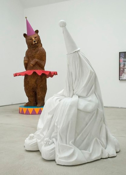  Installation view, Marnie Weber, The Bondage of Decay, Marc Jancou, New York, April 23 - June 6, 2009